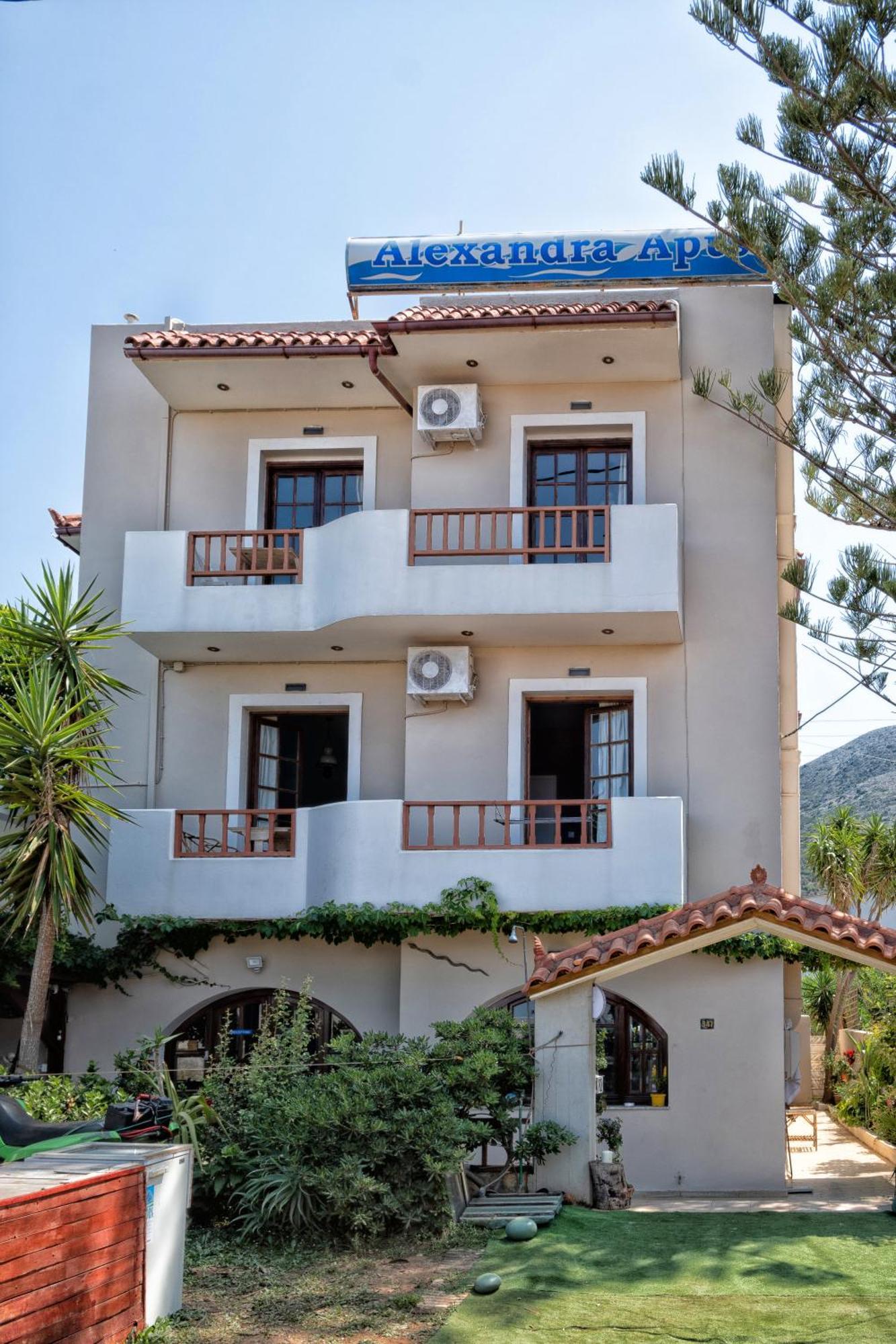 Alexandra Apartments Stalida Exteriér fotografie