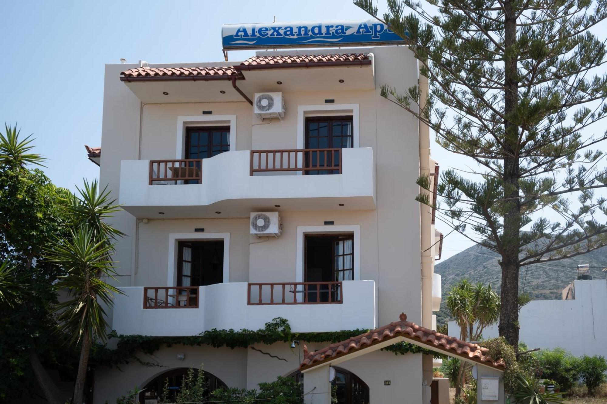 Alexandra Apartments Stalida Exteriér fotografie